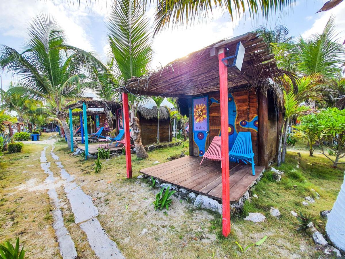 Eco Cabanas Bluekay Hotel Mahahual Exterior foto