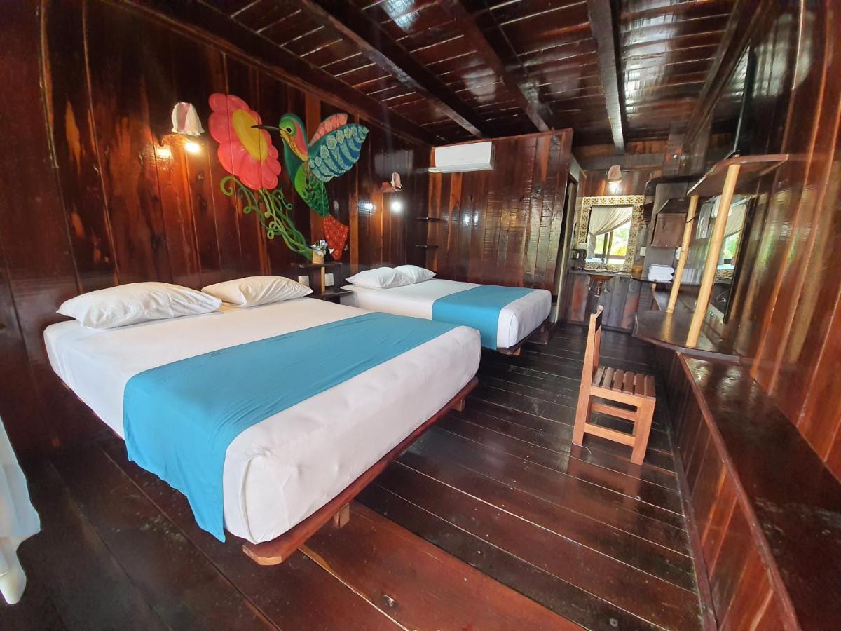 Eco Cabanas Bluekay Mahahual Exterior foto