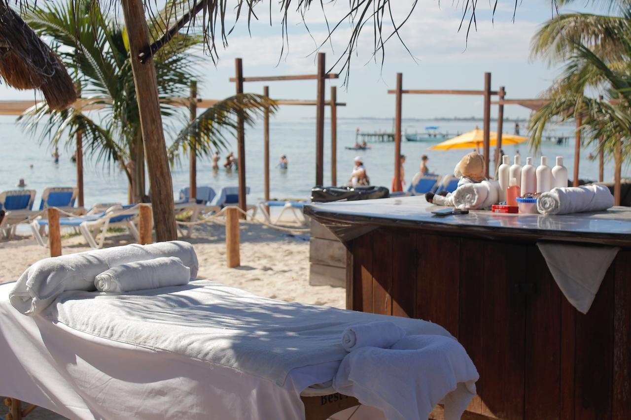 Eco Cabanas Bluekay Mahahual Exterior foto