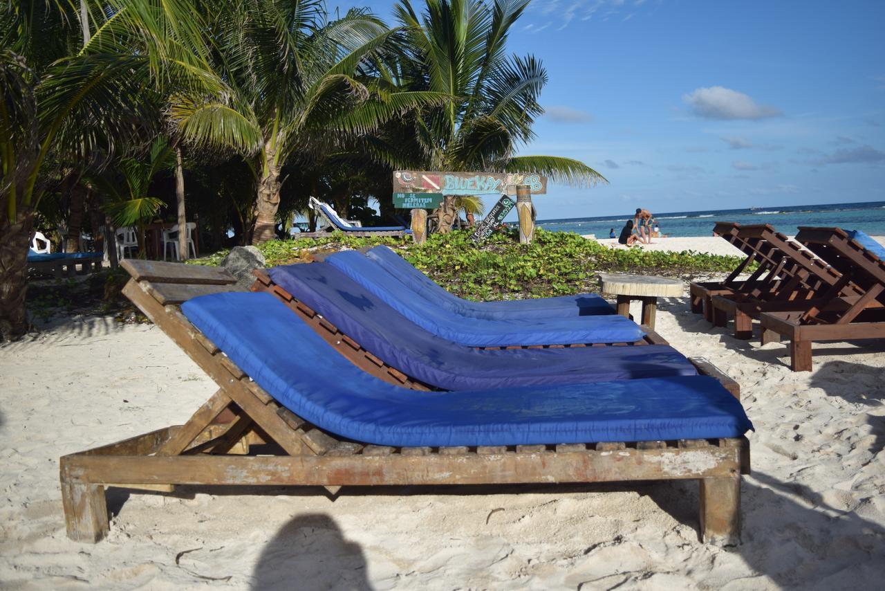 Eco Cabanas Bluekay Mahahual Exterior foto