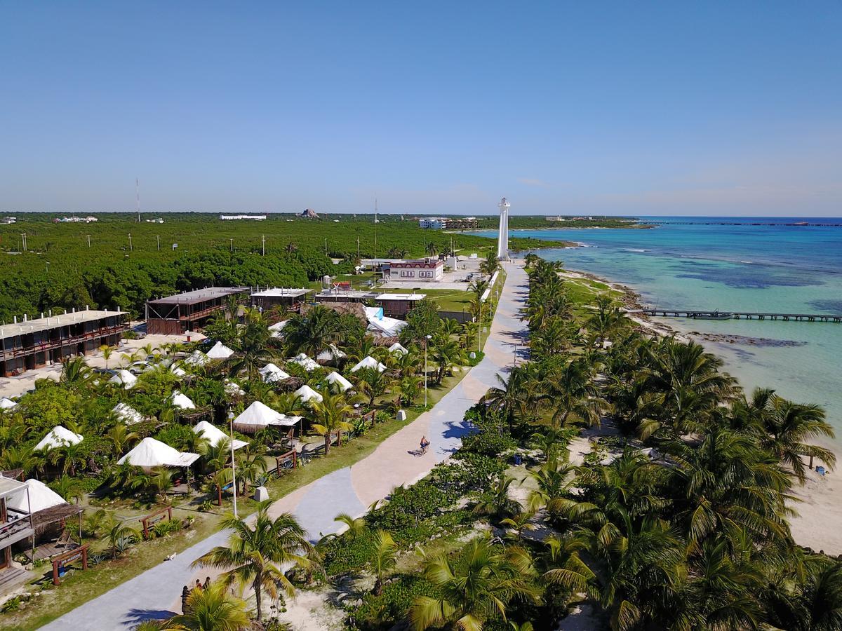 Eco Cabanas Bluekay Hotel Mahahual Exterior foto