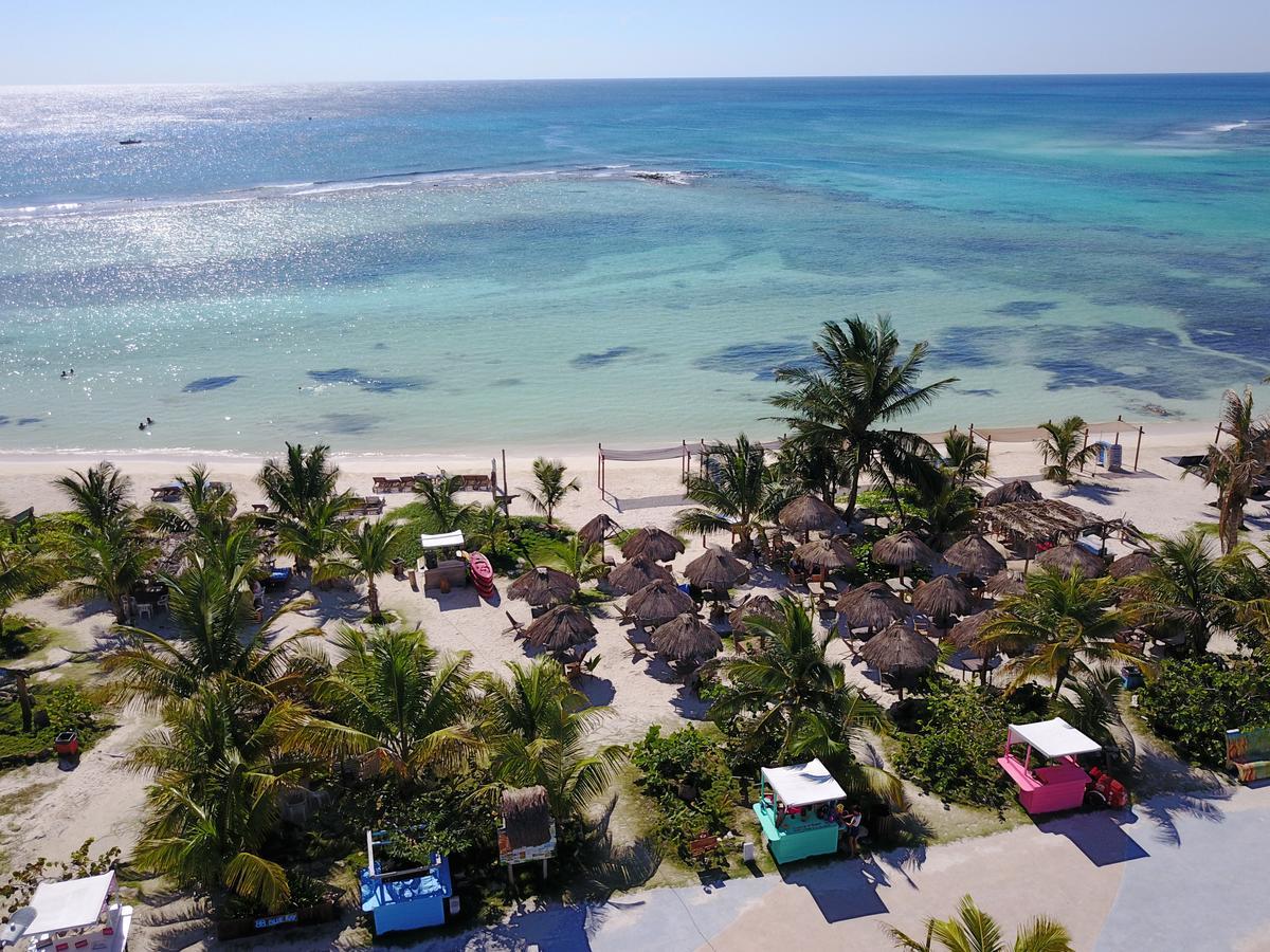 Eco Cabanas Bluekay Mahahual Exterior foto